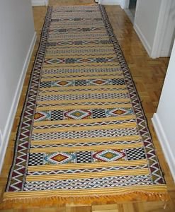 Moroccan Kilim rug - Moroccan Runner Rug - Kilim runner - Berber runner kilim