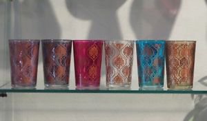 Moroccan tea glasses-Moroccan tea glass- Moroccan tea set- tea glasses Morocco
