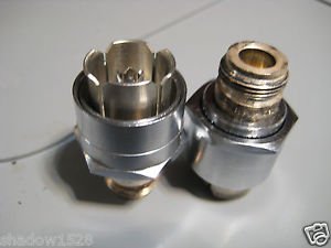 Pair General Radio (GR) 874-QNPL GR-874 to Type N (M) Locking Adapter
