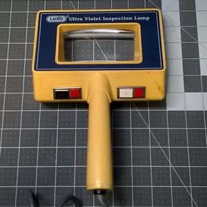 Luxo Ultra Violet Inspection Lamp Hand Held Portable 0164010 115V Magnifier