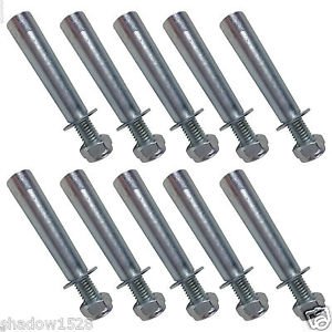 Global Truss Tapered Coupler Pin 2 10 Pack Threaded Tip + Nut for F31-34 Truss