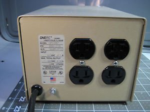 ONEAC CP1107 6.25 amps Power Conditioner in Excellent!!! Condition 120v