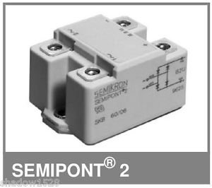 SEMIKRON SKB 60/08 BRIDGE RECTIFIER,1-PHASE FULL-WAVE,800V V(RRM),MODULE-S