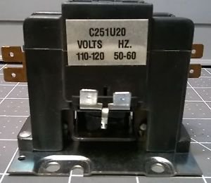 NEW Arrow Hart Magnetic Contactor 25A 30A 1 Pole 110/120V Coil 50/60 HZ C251U20