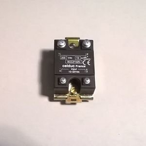 Celduc Solid State Relay SCC21520 10-32Vdc DIN RAIL