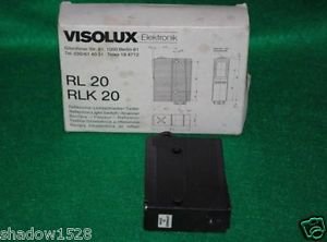 VISOLUX RLK 20-8-H REFLECTION LIGHT SWITCH PHOTOELECTRIC ELECTRONIC EYE