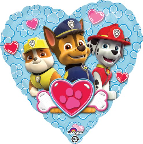 Paw Patrol Love for Boy Balloon