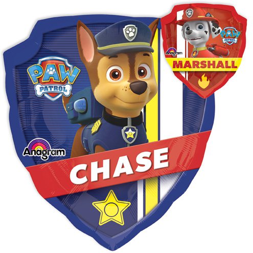 Paw Patrol Badge Balloon