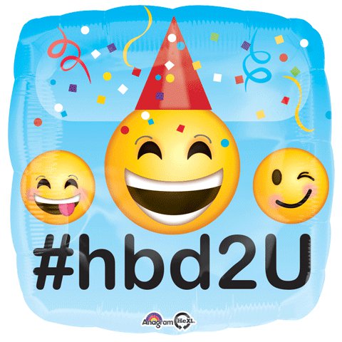 Emoji Birthday Balloon