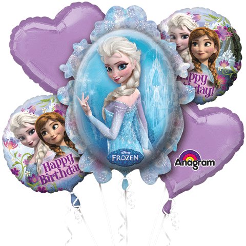 Frozen Bouquet of Balloons