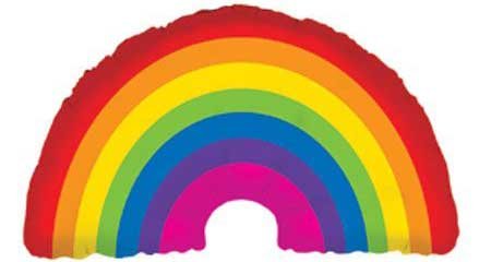 Rainbow Helium Shape