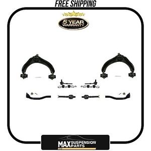 Upper Control Arm W/Ball Joint Tie Rods Sway Bar Links $5 YEARS WARRANTY$