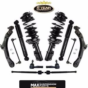 Front Strut Coil Spring Assembly & Rear Shocks & Suspension Steering Chassi Kit