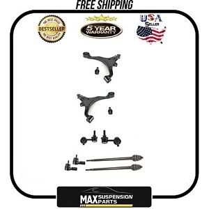 CRV Lower Control Arms Ball Joints Tie Rods Sway Bar Links $5 YEARS WARRANTY$