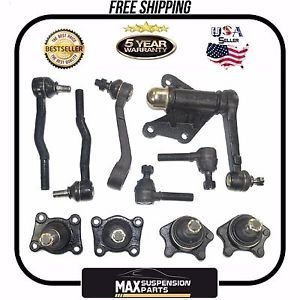 TOYOTA 4WD PICKUP Inner Outer Tie Rods Ends Upper Lower Ball Joints Pitman
