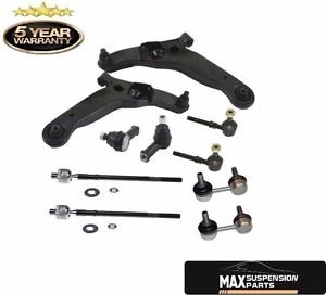 Mitsubishi Outlander Inner and Outer Control Arms Tie Rods Sway Bar Links