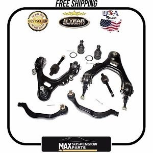 Control Arms Inner Outer Tie Rod ACURA Legend Ball Joints $5 YEARS WARRANTY$