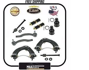 HONDA CIVIC SUSPENSION CONTROL ARM BALL JOINT TIE ROD KIT SET $5 YEARS WARRANTY$