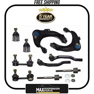 10Pc New Control Arm Ball Joint Tie Rod Sway Bar Set $5 YEARS WARRANTY$