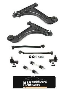 GM Cars Low Control Arms & Ball Joints Inn & Out Tie Rods Links 8Pc KIT