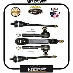 Steering Repair Kit Tie Rods Linkages Inner Outer Ends Dodge 4wd