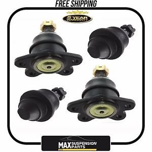 2 Upper 2 Lower Ball Joint Chevy K1500 K2500 4WD $5 years warranty$