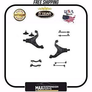 Lower Control Arms Ball Joints Tie Rods For Hyundia Tucson Kia Sportage