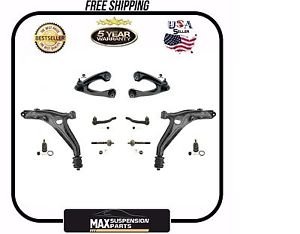 Civic Upper & Lower Control Arm With Ball Joints Tie Rods 10Pc KIT EXC LX