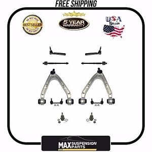 Chassis Kit Upp Arms Low Ball Joints Tie Rods Sway Bar Links 5 YEARS WARRANTY