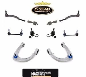Front Upper L & R Control Arm w/ Ball Joint & Low BJ Set for 04-09 Cad SRX 10pc