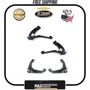 GM Silverado HD 2500 3500 Hummer 4Pc Control Arm Ball Joints Bushings