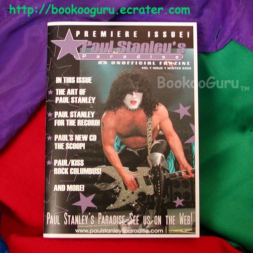 KISS Paul Stanley's Paradise, Premier Issue, Vol. 1, Winter, 2005, Paul Stanley, BooKooGuru