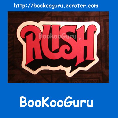 NEW, RUSH Sticker, Vinyl Cutout, Canadian Power Trio, 2112, Moving Pictures, Neil Peirt, BooKooGuru