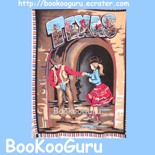 NEW ! - Fleece Throw, Blanket, Texas Dancers, Cowboy, Coverlette, Boots, Dance, BooKooGuru