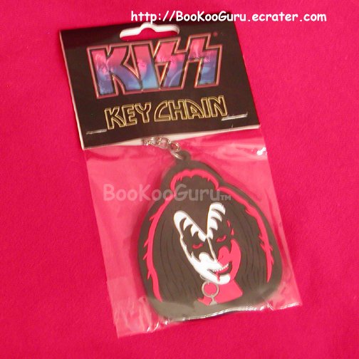 KISS Key Chain, Gene Simmons, Signatures Network Product, Official Licensed, BooKooGuru