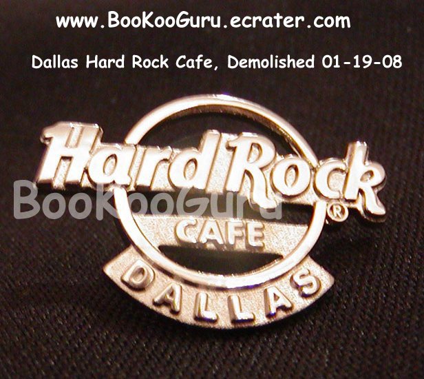 Hard Rock Cafe Dallas Texas - Insignia Logo Pin - Rare ! - Limited Edition 300 ! BooKooGuru