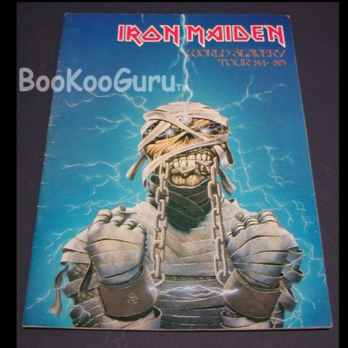 Iron Maiden World Slavery Tour Book 84-85 - Powerslave, BooKooGuru