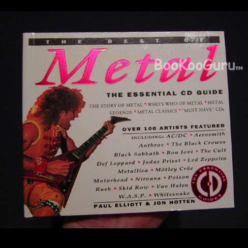 Metal CD Price Guide Book - Van Halen - Frank Zappa - Judas Priest - etc., BooKooGuru
