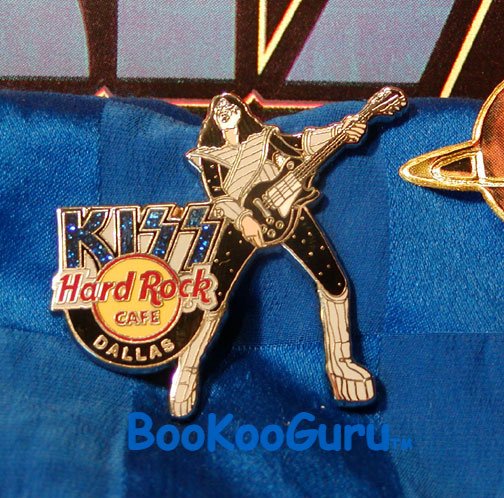 KISS - Ace Frehley - Hard Rock Cafe Pin - Dallas Texas - Limited 500! - Global, BooKooGuru