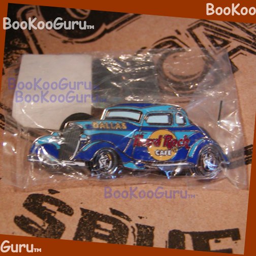 Hard Rock Cafe Dallas Texas - Car Series Pin - Limited Edition 300 ! BooKooGuru