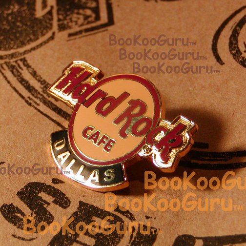 Hard Rock Cafe Dallas Texas - Logo Pin - Torn Down - Very Rare! BooKooGuru