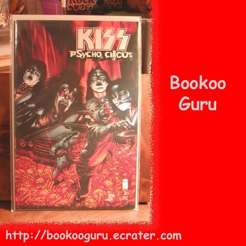 KISS (the band) Psycho Circus Comic Book, #3, Gene Simmons, Paul Stanley, Makeup, BooKooGuru