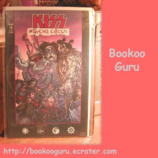 KISS (the band) Psycho Circus Comic Book, #14, Gene Simmons, Medina/Conrad artists, BooKooGuru