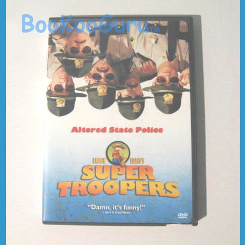 Super Troopers, Altered State Police, by Broken Lizard, Closed Captioned, Very Good, BooKooGuru