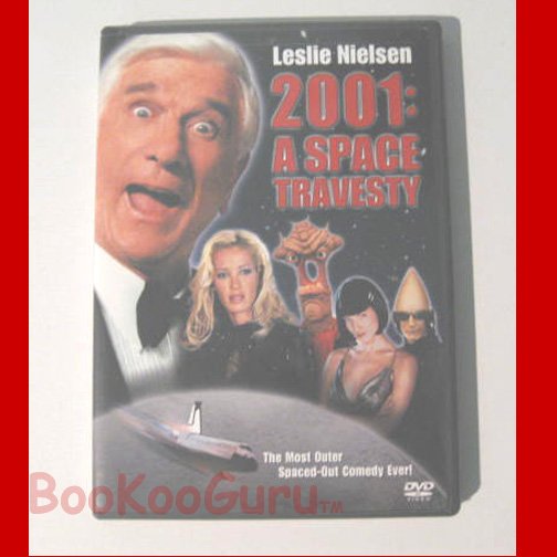 2001: A Space Travesty, DVD movie, Leslie Nielsen, Original, Very Good, BooKooGuru