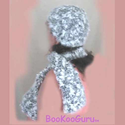 Handmade Knitted Set, Hat and Scarf, One Size fits Most Adults, Warm & Soft, BooKooGuru