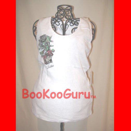 Hard Rock Cafe Dallas Texas Closed, Demolished, Ladies Tank, Studded, Size M, BooKooGuru