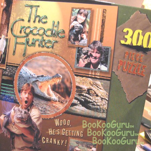 The Crocodile Hunter, Steve Irwin, 300 pc. puzzle, Huge, New, Unopened, Rare