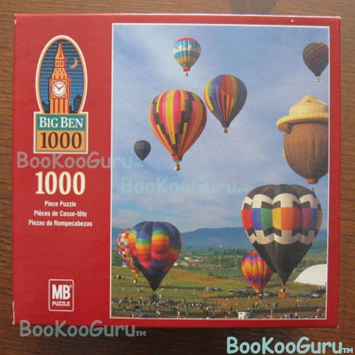 Hot Air Baloons Puzzle, 1000 pc, Big Ben Brand, New, Unopened Box, Nice