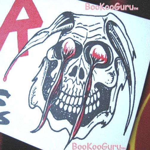 Slayer concert sticker 1996 - Dallas Texas - Metal - Bookooguru